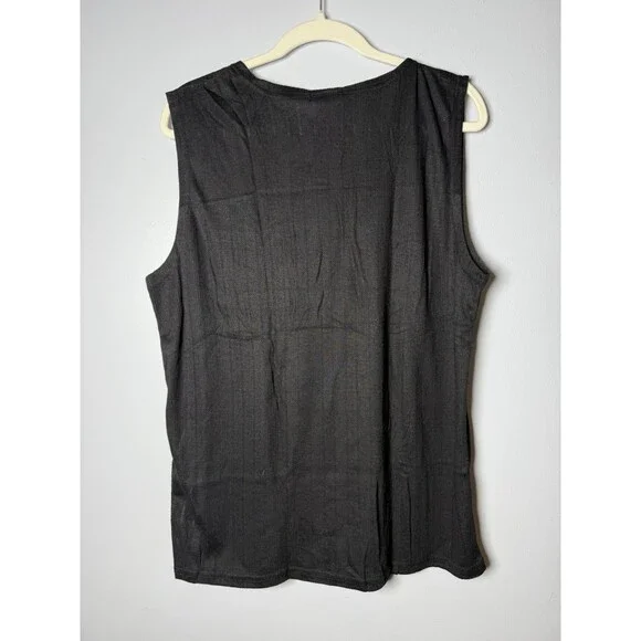 Coofandy Men’s Workout Tanks - 3 Pack Black White Red Size Large NEW - Picture 4 of 16